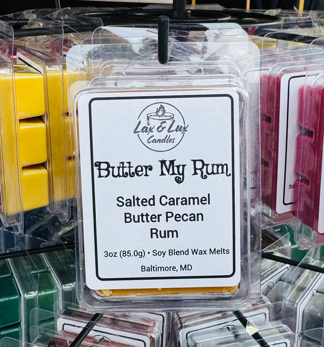 Butter My Rum - 3oz Wax Melts Cubes