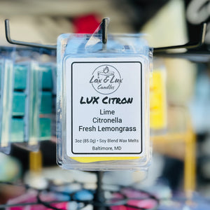 Lux Citron - 3 oz Wax Melt Cubes