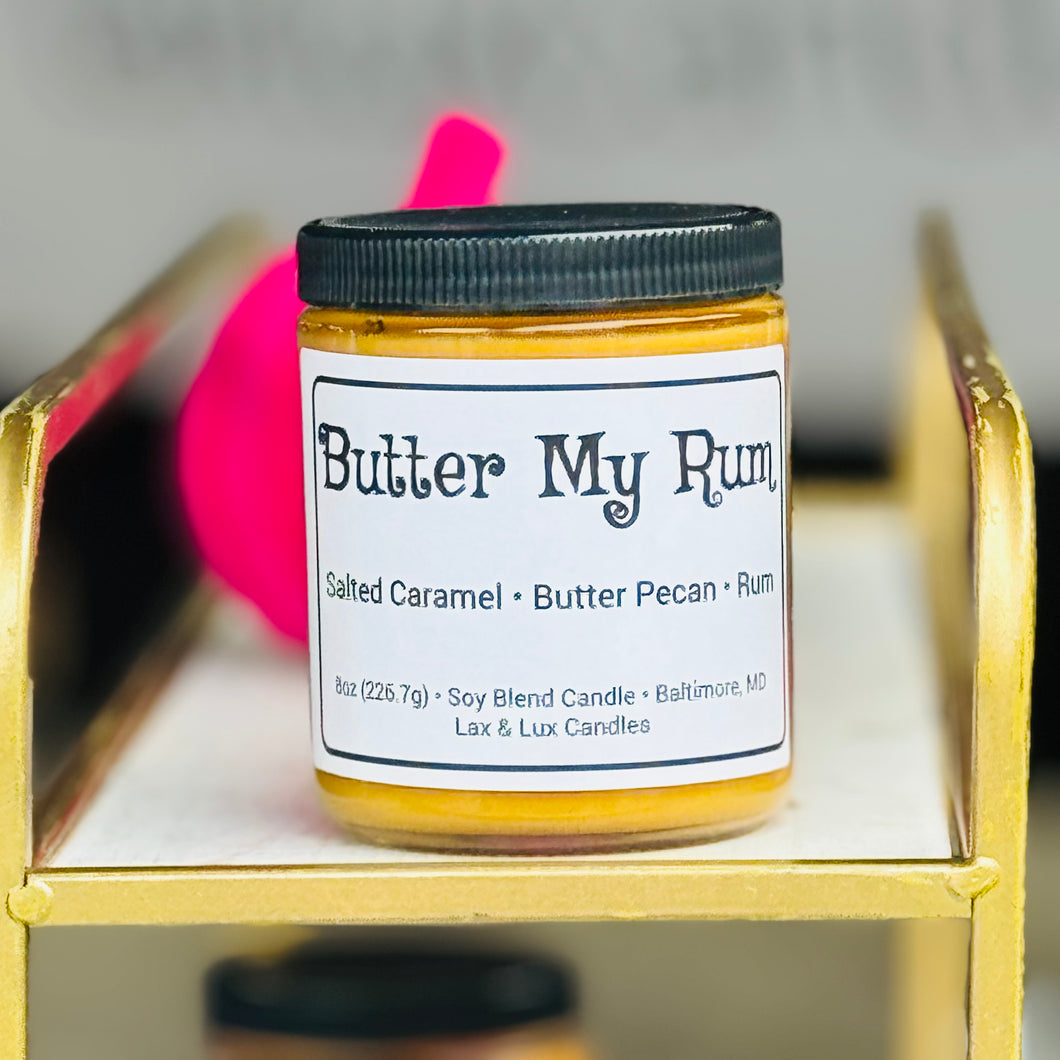 Butter My Rum - 8oz Candle