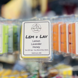 Lem + Lav - 3 oz Wax Melt Cubes