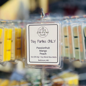 Day Parties ONLY - 3 oz Wax Melt Cubes