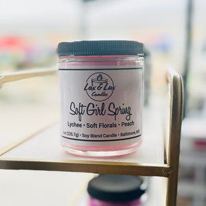 Soft Girl Spring - 8oz Jar Candle