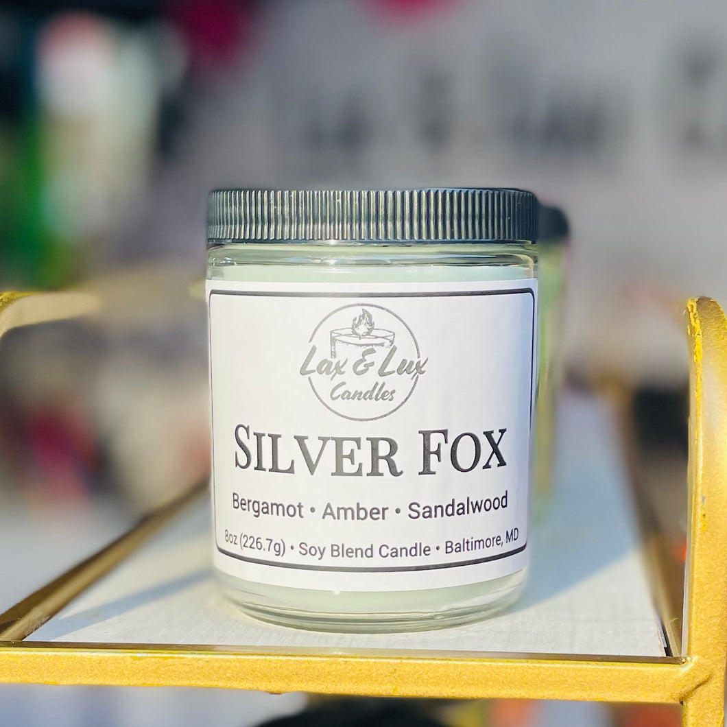 Silver Fox - 8 oz Jar Candle