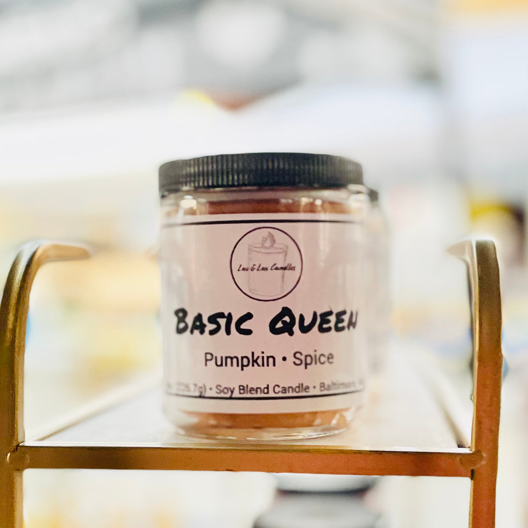 Basic Queen - 8 oz Jar Candle