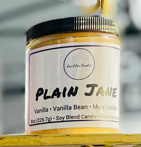 Plain Jane - 8oz Candle