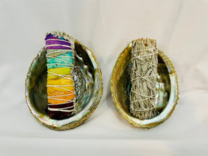 Abalone Shell Smudge Bowl