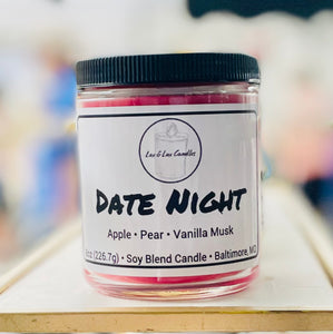 Date Night - 8 oz Jar Candle