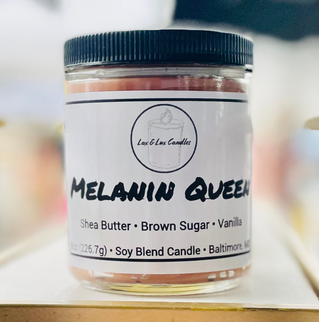Melanin Queen - 8 oz Jar Candle