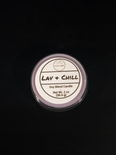 Load image into Gallery viewer, Lav + Chill - Travel Candle
