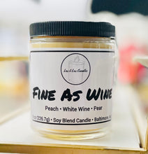 Load image into Gallery viewer, Fine as Wine - Jar Candle (8oz or 16oz)
