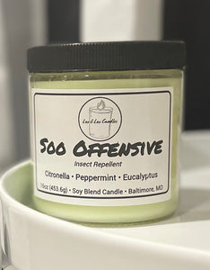 Soo Offensive - Jar Candle (8 oz or 16oz)